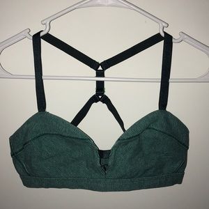 Lululemon Turquoise patterned bra